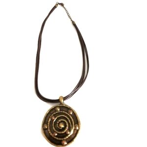 womens statement  large pendant necklace